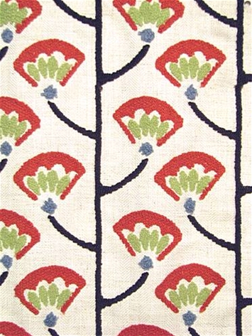 Crewel Fabric Luca Spice