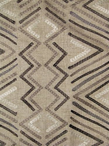 Cusco Graphite Tribal Embroidery