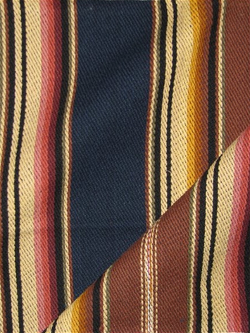 Dakota Stripe Navy Brown