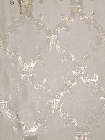 Dazzle Damask Golden White Europatex Fabric