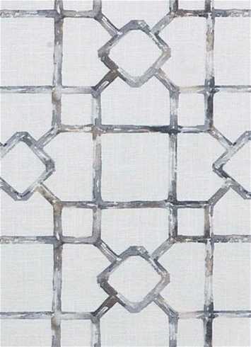 Dinah 145 Travertine Lattice Fabric