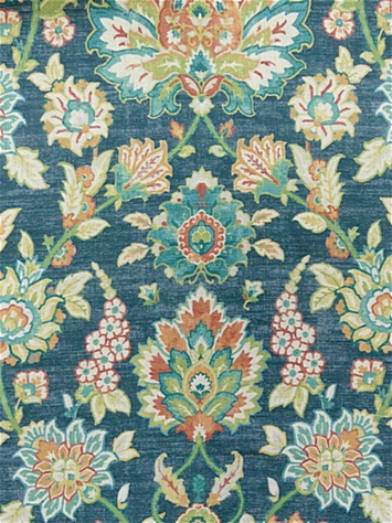 Diva 54 Sapphire Floral Covington Fabric