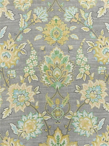 Diva 908 Platinum Floral Covington Fabric