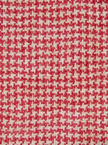 Dunbar Fucshia Chenille Houndstooth