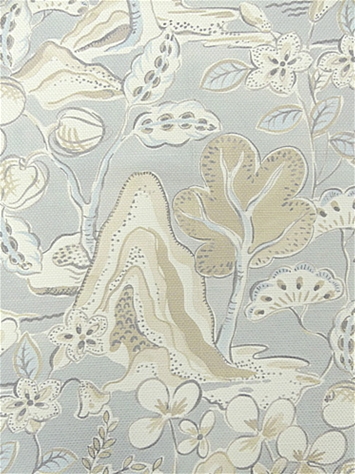 Edo River Dove Floral P Kaufmann Fabric