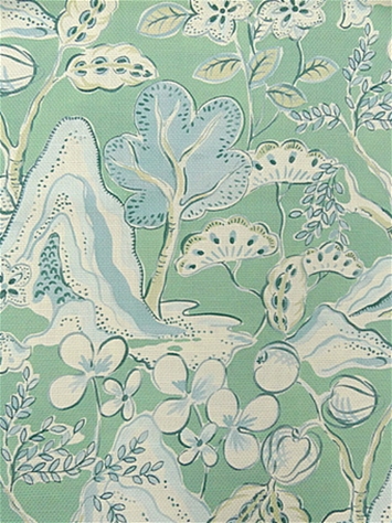 Edo River Lake Floral P Kaufmann Fabric