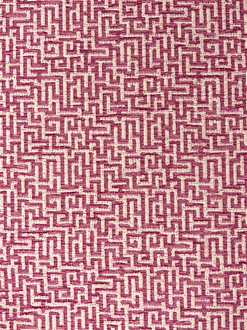 Entangled 405 Cranberry Hilary Farr Fabric Designs by Covington