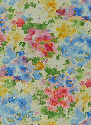 Fleurie 100 Multi Floral Fabric