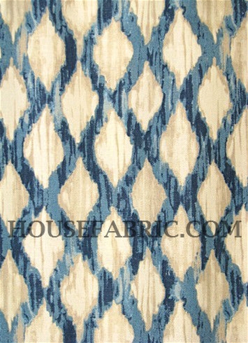 Floating Trellis Indigo