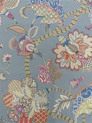 Floriana Denim Floral P Kaufmann Fabric 