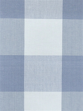 4" Check Soft Blue