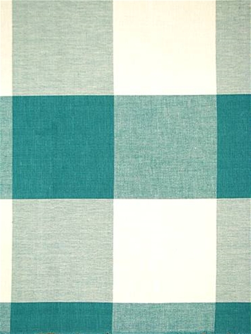 Four Inch Check Turquoise