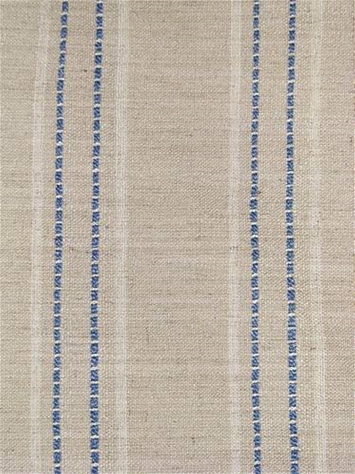Fowler Bluebell Linen Stripe Richloom Fabric