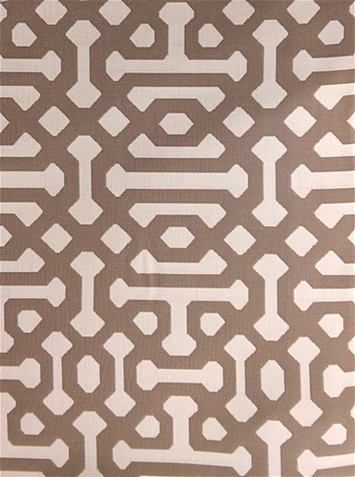 Sunbrella Fretwork Taupe