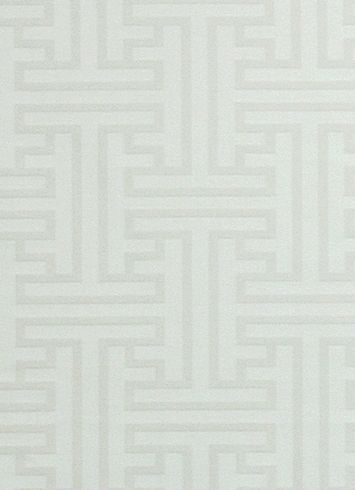 Geo Damask White