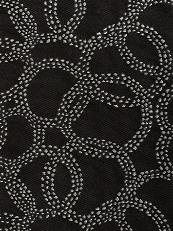 Hansel Black White Bella Dura Fabric