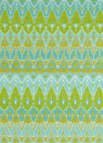 Ila Light Green Chenille Tapestry