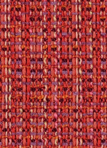 Jackie-O 45 Scarlet Bloom Tweed Fabric