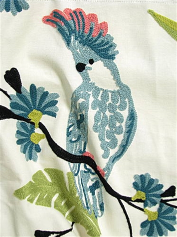 K-Raz Surf Embroidered Fabric