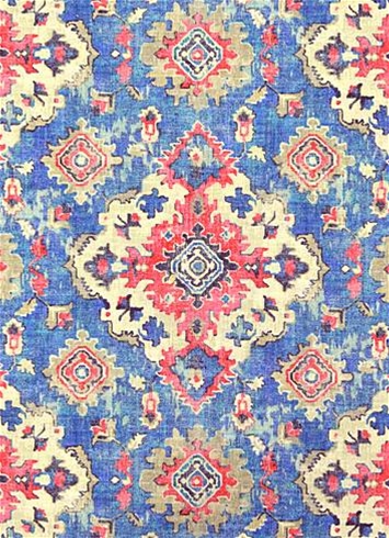 Kapoor 512 Capri Blue Rug Fabric
