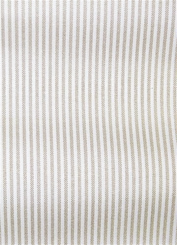 Laguna Parchment Ticking Fabric