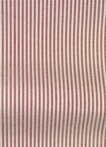 Laguna Ruby Ticking Fabric