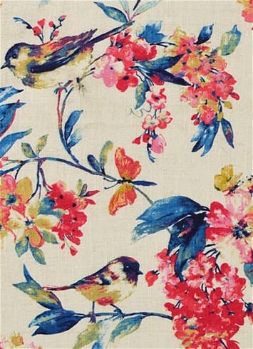 Larissa 541 Blueberry Floral