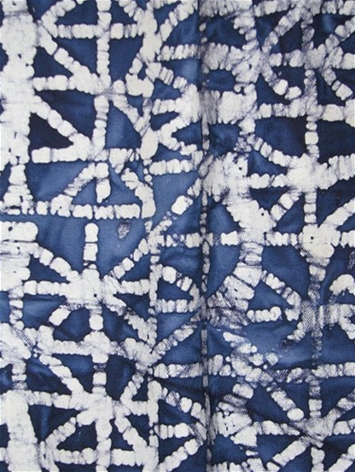 Lattice Handmade Batik Indigo