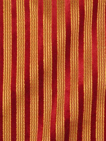 Lee Jofa Red Velvet Stripe