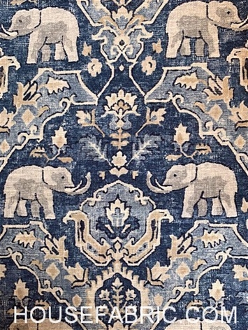 Hilary Farr Loxodonta 526 Batik Blue
