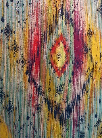 Onazol Iberian Ikat Fabric
