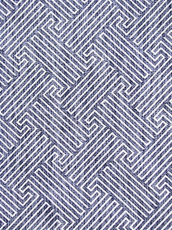 M11163 Marine Greek Key Barrow Fabric