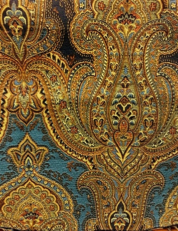 M9633 Peacock Paisley