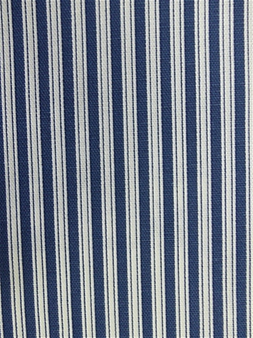 Polo Stripe Navy Magnolia Home Fashions Fabric