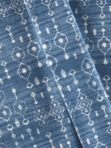 Taos Navy Magnolia Home Fashions Fabric