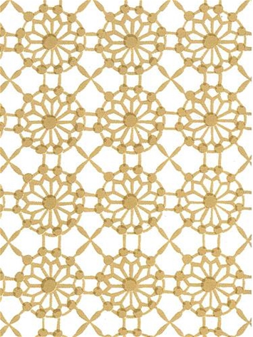 Mahal Print Almond White Cotton