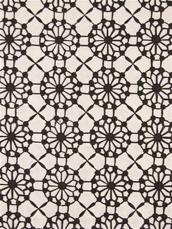 Mahal Print Black White