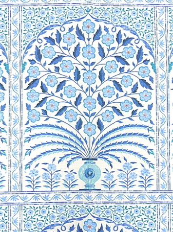 Mamounia Porcelain P Kaufmann Fabric