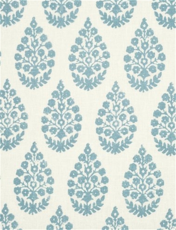 Meera Yellow Paisley Medallion P Kaufmann Fabric