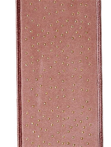 Mellow Mauve Velvet Trim Tape