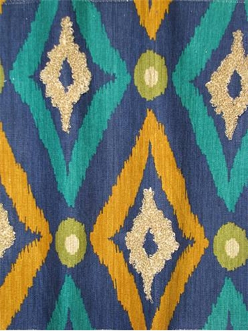 Modern Ikat Ultramarine