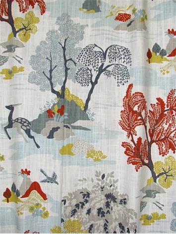 Modern Toile Persimmon
