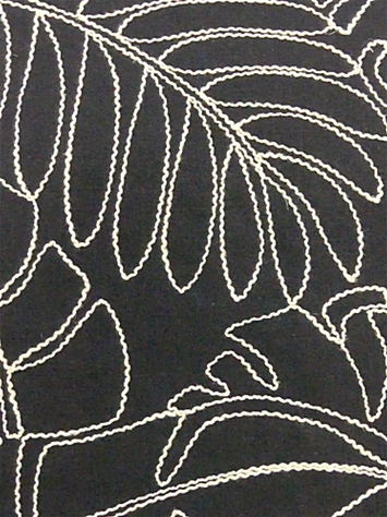 Monstera EMB Ebony Tommy Bahama PKL Fabric 