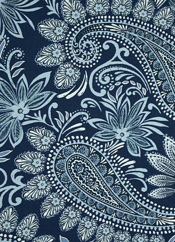 Navodari Denim Paisley