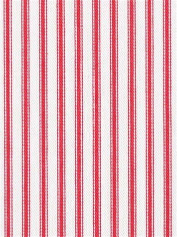 New Woven Ticking 31 Red