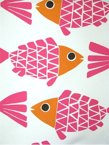 ODL Go Fish Melon Outdoor Fabric