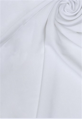 White Stretch Crepe Odessa