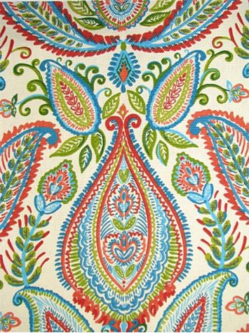 Ombre Paisley Poppy