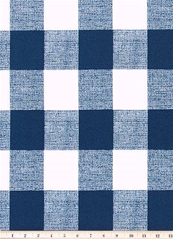 Outdoor Buffalo Check Navy