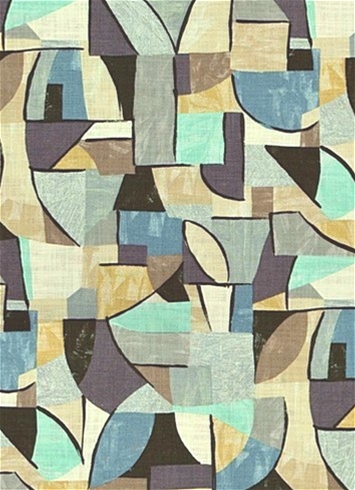 Pablo 609 Mallard Retro Art Fabric
